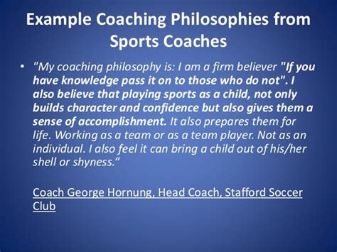 coaching philosophy win the fight.